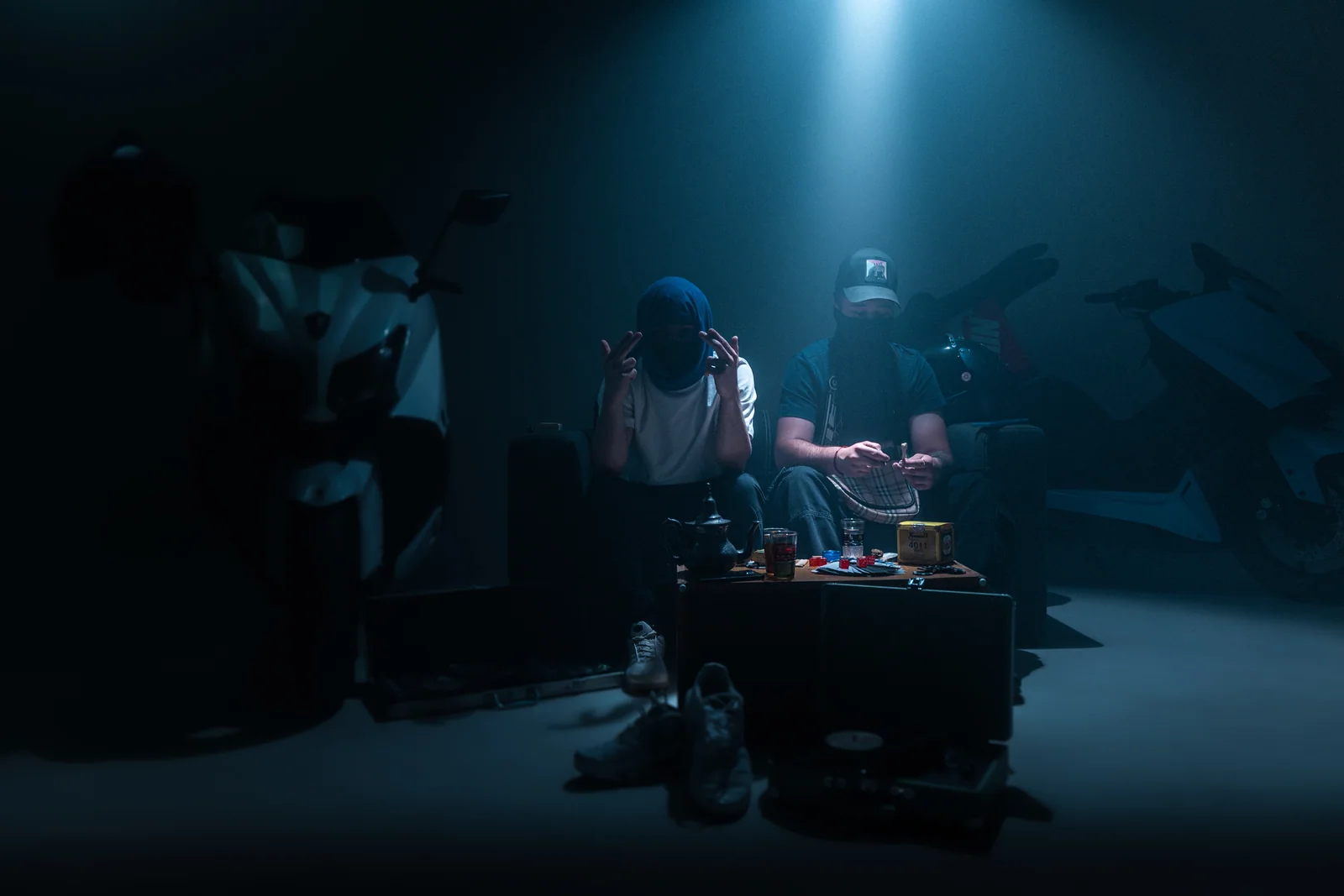 Rodaje de videoclip en concierto